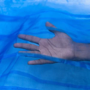 Premium Blue Nylon Fishing Net – Fine Mesh Lightweight Netting